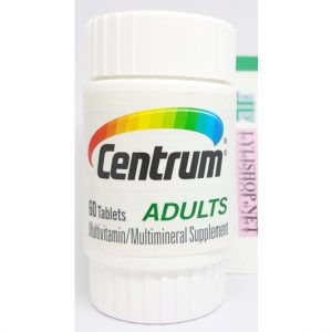 Vitamin tổng hợp người lớn Centrum 60 viên Adults từ Mỹ