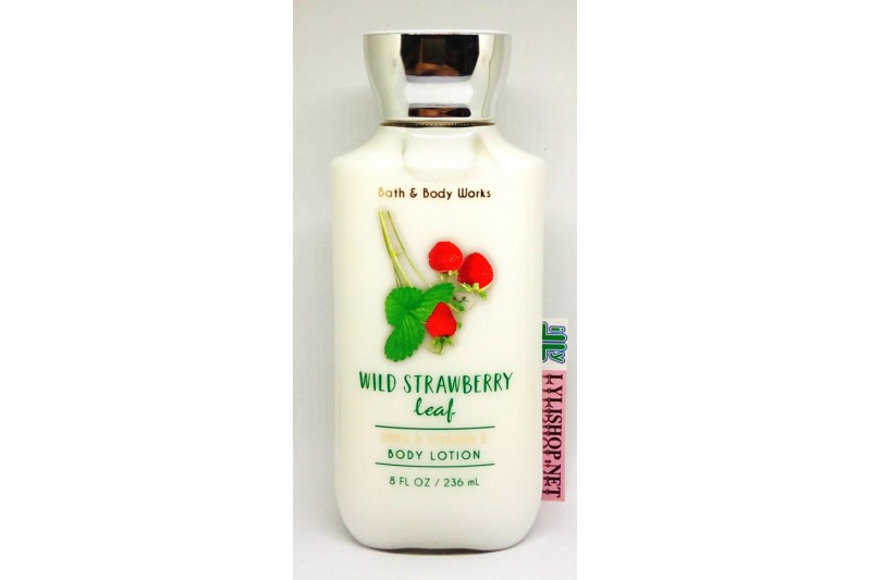 Lotion dưỡng thể cho da Wild Strawberry Leaf 236ml của hãng Bath & Body Works từ Mỹ