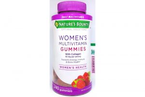 Kẹo Vitamin cho Nữ Women's Multivitamin Gummies with Collagen hộp 240 Viên hãng Nature's Bounty từ Mỹ