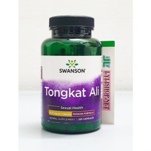 Swanson Tongkat Ali 400mg 120 viên từ Mỹ tăng cường sức khỏe tình dục