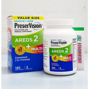 Viên uống bổ mắt PreserVision Areds 2 Multi Vitamin chai 100 viên của Mỹ - “Công thức vàng” cho đôi mắt sáng khỏe