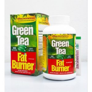 Green Tea Fat Burner hộp 200 viên từ Mỹ . Viên giảm cân từ trà xanh